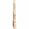 Ekena Millwork Richland Rough Sawn Timber Gable Bracket, Douglas Fir, 48"W x 28"H x 2"D x 6"F, 14/12 Pitch GBW048X28X0206RIC00RDF - alternate 2